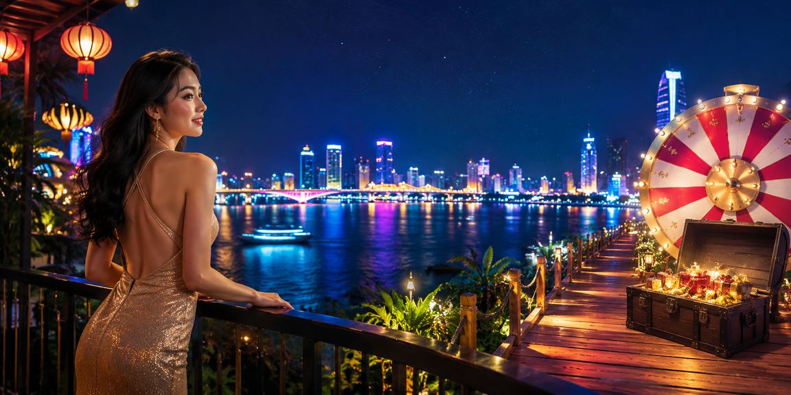 Trò chơi roulette diễn ra trong lễ hội tại Đà Nẵng thu hút nhiều người chơi