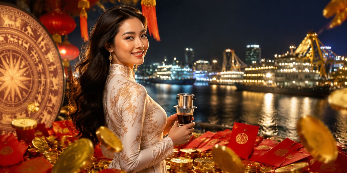 Thành viên VIP nhận phong bì đỏ thưởng tại Vũng Tàu với ly cà phê Việt Nam